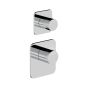 Horus Naja Contemporary Collection - Trim for Thermostatic Mixer. - Chrome 48.521-CH