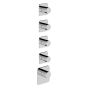 Horus Naja Contemporary Collection - Trim for Thermostatic Mixer. - Metal Gun 48.524-CF