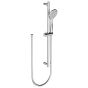 Horus Naja Contemporary Collection - Shower Rail with Handshower on Silding Support and Flexible Hose - Chrome 48.542-CH