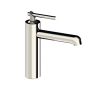 Horus Minoé Contemporary Collection - Single Lever Basin Mixer - with Drain Valve with Cover - Satin Brass 49.709-LS