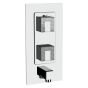 Horus Myriad Contemporary Collection - Trim for Concealed Thermostatic Mixing - Private: Chrome / Myriad 55.504-CH
