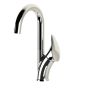 Horus Canopée Contemporary Collection - Single Lever Basin Mixer - Satin Brass 60.708-LS