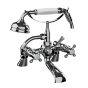 Horus Ascott Classic Collection - Deck Bath / Shower Mixer Complete - Matt Nickel 62.485-NM