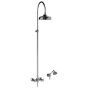 Horus Ascott Classic Collection - Complete Wall Shower Mixer - Polished Nickel 62.544-NB