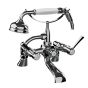 Horus Ascott Classic Collection - Deck Bath/ Shower Mixer Complete - Matt Nickel 65.485-NM