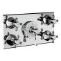 Horus Ascott Classic Collection - Trim for Thermostatic Mixing Valve Réf. 92.584 - Chrome 65.520-CH