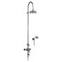 Horus Ascott Classic Collection - Complete Thermostatic Wall Shower with Ceramic Dial - Chrome 65.745-CH