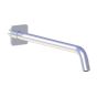 Horus Naja Contemporary Collection - Wall Arm L. 300 Mm + Square Design Flange - Metal Gun 92.567-CF