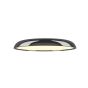 MIA - Μαύρο Μεταλλικό Φωτιστικό Οροφής Sun Light MIA-600CL-BK