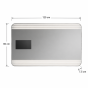 Καθρέπτης με LCD Οθόνη και Φωτισμό 120x7.5x60cm MRShome  MRS4601006