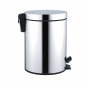 Κάδος Απορριμμάτων 5lt Inox Φ20x27cm MRShome MRS4603030