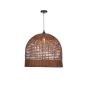 NIDO - Μονόφωτο Κρεμαστό Φωτιστικό Rattan Sun Light NIDO