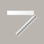 Orient - Σπαστό Γραμμικό Φωτιστικό Μαγνητικής Ράγας 48V σε Λευκό Χρώμα Sun Light Orient-12GR-SM