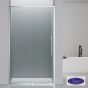 SLIDER 130 (127-130εκ) DEVON ELLI CLEAN-GLASS CHROME SLL130C-100