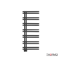 ΘΕΡΜ. ΠΕΤΣ/ΣΤΡΑ INOX SOLO 120x50 SILK BLACK SOL12050-401