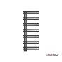 ΘΕΡΜ. ΠΕΤΣ/ΣΤΡΑ INOX SOLO 120x50 SILK BLACK SOL12050-401