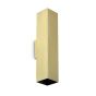 Απλίκα LOOK AP2 SQUARE D60 H300 Μαύρο Ideal Lux 126890