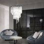 Κρεμαστό Φωτιστικό CARLTON SP12 Χρώμιο Ideal Lux 166247