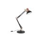 Επιτραπέζιο Φωτιστικό WALLY TL1 TOTALE Μαύρο Ideal Lux 265278