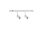 Γραμμικό Σύστημα Φωτισμού EGO SPOT DOUBLE 05W 3000K 1-10V NE Ideal Lux 303604