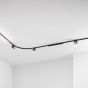 Γραμμικό Σύστημα Φωτισμού DEVA ACCENT 05W 3000K Μαύρο Ideal Lux 332758