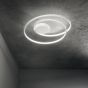 Φωτιστικό Οροφής OZ PL D040 ON-OFF Λευκό 3000K Ideal Lux 352442