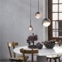 Κρεμαστό Φωτιστικό BLOOM SP1 D30 Μαύρο Ideal Lux 366692