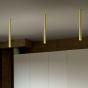 Φωτιστικό Οροφής LOOK LED PL1 ROUND D30 H400 ON-OFF Μαύρο 3000K Ideal Lux 370897