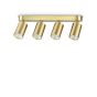 Φωτιστικό Οροφής DYNAMITE PL4 LINEAR ROUND Μαύρο Ideal Lux 371344
