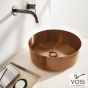 Νιπτήρας Milo Φ40 voss Inox PVD Rose-Gold Brushed V1040-811