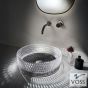 ΝΙΠΤΗΡΑΣ ΓΥΑΛΙΝΟΣ RING-D Φ40 VOSS GLASS GREY VB1040-400