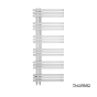 ΘΕΡΜ. ΠΕΤΣ/ΣΤΡΑ INOX VIVO 119x50 BRUSHED VIV11950-111