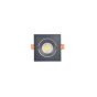 Downlight σποτ GU10 σε μαύρη απόχρωση X00320B