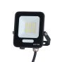 ΠΡΟΒΟΛΕΑΣ LED SMD 20W ΜΑΥΡΟΣ IP66 3000K PLUS Eurolamp 147-69005
