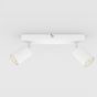 ΣΠΟΤ ΟΡΟΦΗΣ ΔΙΠΛΟ GU10 Max5w Φ200x60x105mm S1962 ΛΕΥΚΟ ARTE ILLUMINA BRAVA Eurolamp 144-60013