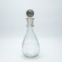 ΚΑΡΑΦΑ ΓΥΑΛΙΝΗ-ΜΕΤΑΛΛΙΚΗ ΑΣΗΜΙ 28x10.5cm Eurolamp 819-01271