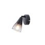 ΣΠΟΤ ΜΕΤΑΛΛΟ ΓΥΑΛΙ 1XE14 Max 8W 80X165mm ΦΙΜΕ ARTE ILLUMINA CLASSY Eurolamp 145-25270