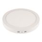 ΦΩΤΙΣΤΙΚΟ ΕΞΩΤΕΡΙΚΟ LED SLIM 12W 3000K Φ170 ΛΕΥΚΟ PLUS Eurolamp 145-68508