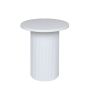 ΤΡΑΠΕΖΙ BOHΘΗΤΙΚΟ ΜΕΤΑΛΛΟ-ΞΥΛΟ ΛΕΥΚΟ 38x38x41cm Eurolamp 810-00034