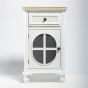 ΒΙΤΡΙΝΑ ΞΥΛΙΝΗ ΛΕΥΚΗ 1 ΣΥΡΤΑΡΙ 1 ΠΟΡΤΑ 42x34x72.5cm Eurolamp 810-00129