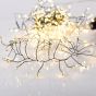 CLUSTER 3m, 240 MINI LED ΣΕ ΣΙΛΙΚΟΝΗ, ΜΕΤΑΣΧΗΜΑΤΙΣΤΗ, ΣΤΑΘΕΡΟ, ΠΡΑΣΙΝΟ ΧΑΛΚΙΝΟ ΚΑΛΩΔΙΟ, ΘΕΡΜΟ ΛΕΥΚΟ LED, ΠΡΟΕΚΤΑΣΗ ΠΑΡΟΧΗΣ 3m, IP44 Eurolamp 600-08081