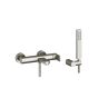 Orabella by Armando Vicario Set Glam brushed nickel Χαμηλή - Μπαταρία νιπτήρος και λουτρού 10149