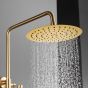 Orabella Imperial Brushed Gold - Στήλη ντουζ με στρόγγυλη κεφαλή 10239