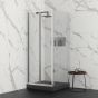 Orabella Fusion H180 90 cm - Καμπίνα σπαστή ευθύγραμμη, αντιστρέψιμη 30452