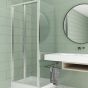 Orabella Fusion H190 100 cm - Καμπίνα σπαστή ευθύγραμμη, αντιστρέψιμη με σταθερό πλαϊνό 70 cm 30460-30461