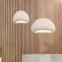 Κρεμαστό φωτιστικό από Fiberglass 1XE27 D:60cm 4067-A