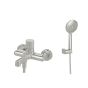 Orabella Terra Brushed Nickel - Μπαταρία Λουτρού 10315
