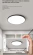 SE LED 47 RONDO BLACK CEILING 48W 3CCT WITH MEMORY 2 YEARS WARRANTY Α4 HOMELIGHTING 77-50463