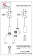 SE21-GM-4-5BL-MS123 ADEPT FLEX Gold Matt Pendant Black Metal Shade+ HOMELIGHTING 77-8941