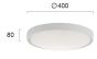 Πλαφονιέρα Λευκή Led 26w 3000K D400xH80mm Yara Viokef 4199700